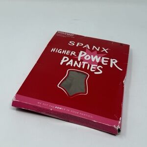 SPANX Women's Higher Power Panties Body Shaper Cafe Al Lait size 2X (F)